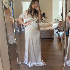 Show me your mumu Rome twist Bridesmaid dres